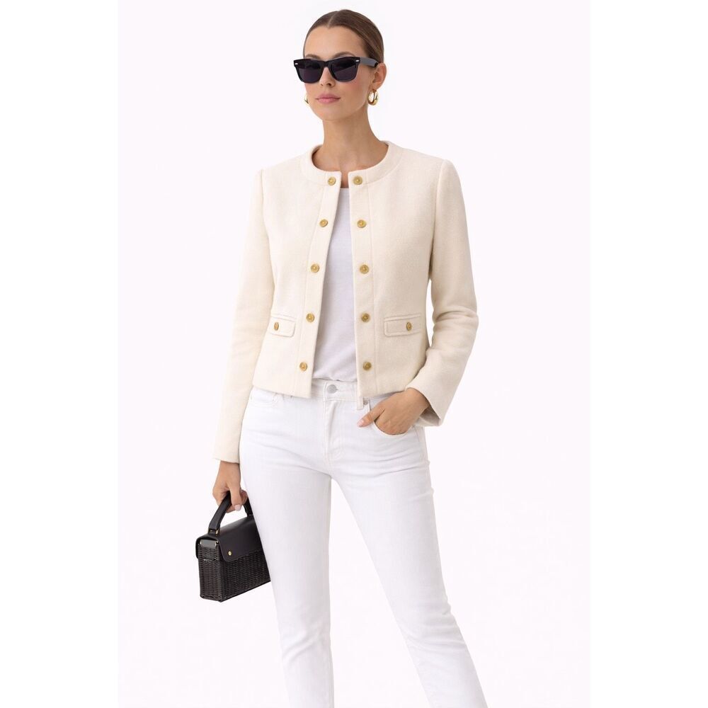 NWOT Dudley Stephens lady Diana fleece jacket, XL $179